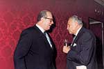 Mit dem israelischen Präsidenten Weizmann, 1984