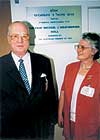 Eröffnung der Higatsberger Hall an der Uni Tel Aviv mit Frau Langstadlinger, 2000