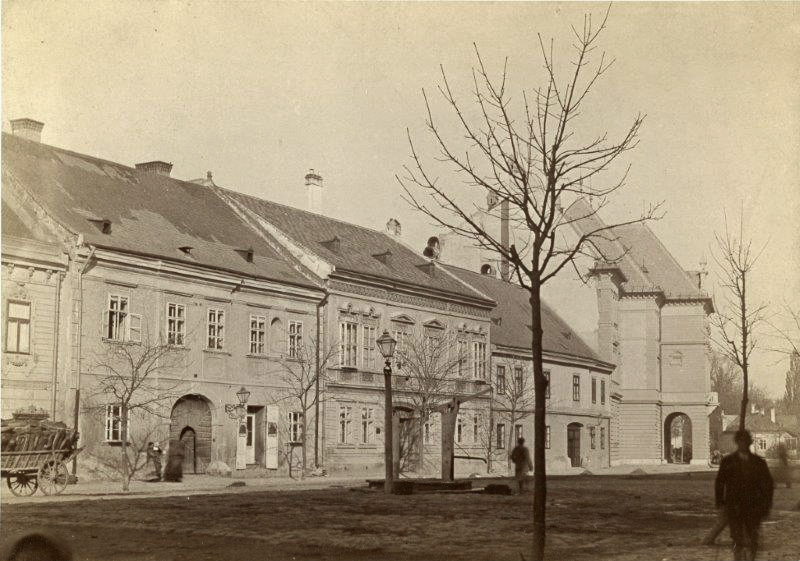 Das Geburtshaus von Alexander Bauer in Ungarisch Altenburg