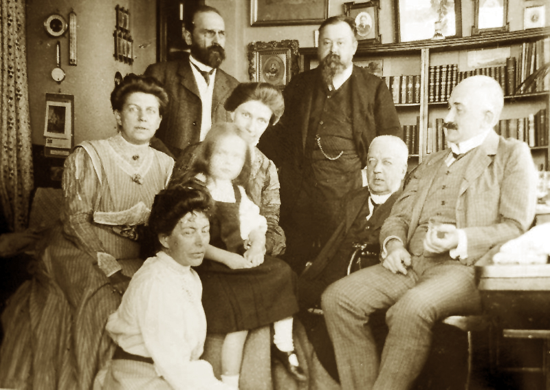 Alexander Bauer und seine Familie