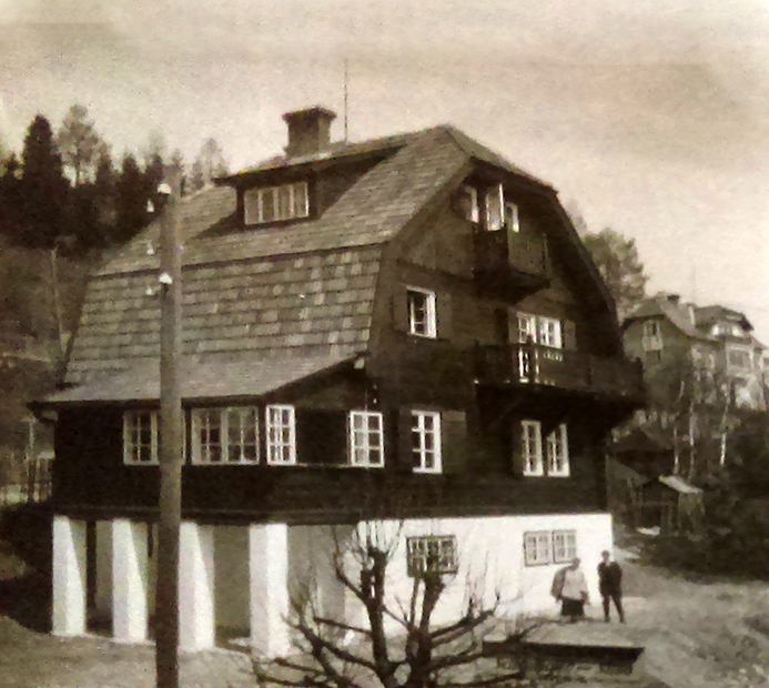 Das Haus der Familie Arzberger in Gmunden (OÖ)