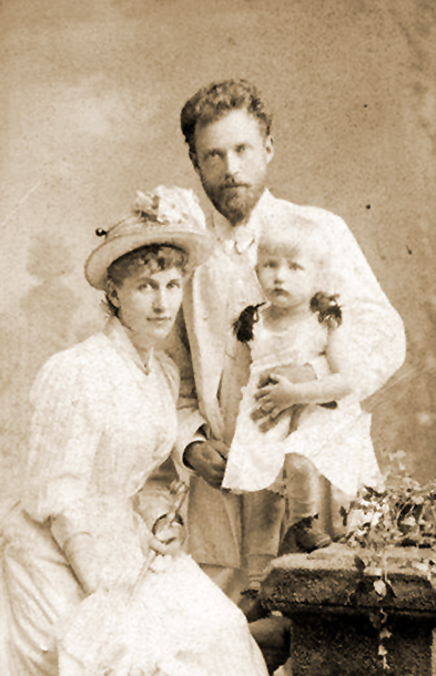 Familie Schrödinger im Jahr 1888