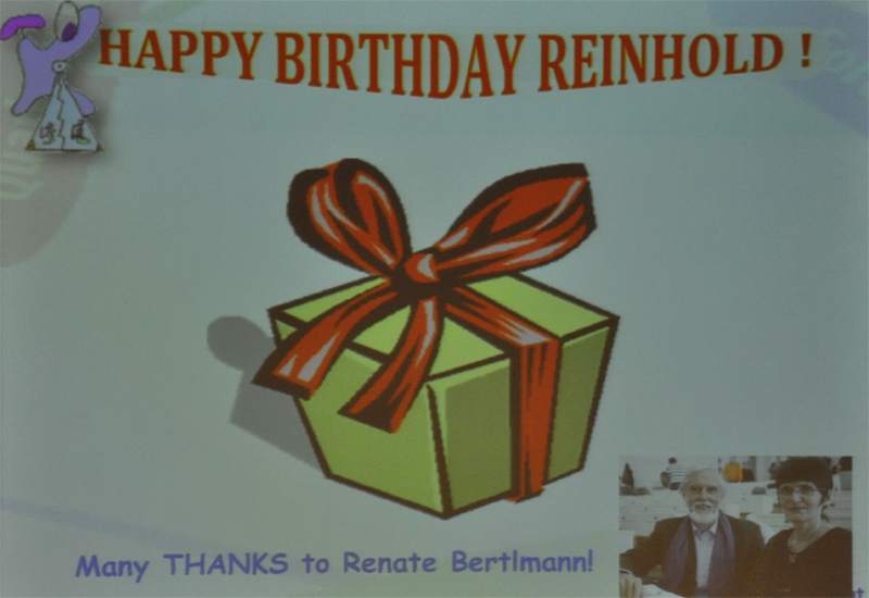 70. Geburtstag von Reinhold Bertlmann