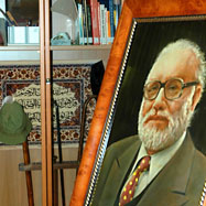 Bibliothek des ICTP: das Arbeitszimmer vom Abdus Salam