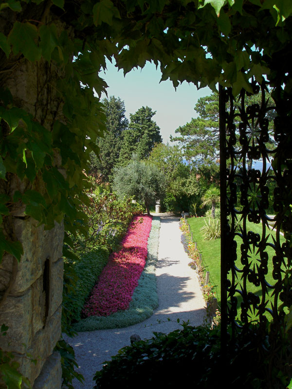 Castello di Duino: Gartenanlage