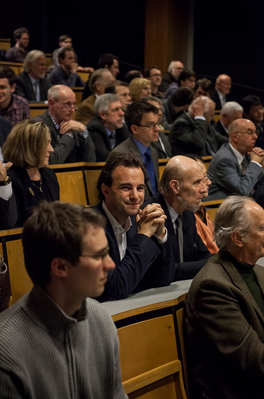 Blick ins Publikum: 2. R.: Markus Aspelmeyer