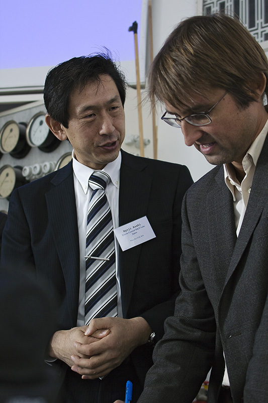 Ryoji Asahi und Georg Kresse