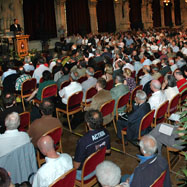Das Publikum beim Ersten Wiener Nobelpreisträgerseminar