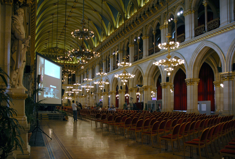 Der Große Festsaal des Wiener Rathauses