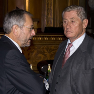 Joseph Stiglitz und Hannes Androsch