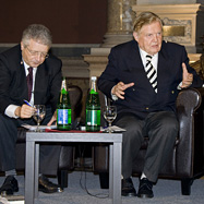 Wolfgang Petritsch und Robert Mundell