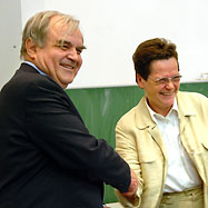Franco Prodi und Marianne Popp