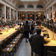 Der große Lesesaal der Universitätsbibliothek Wien