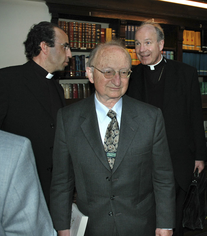 Josef Claveria, Walter Thirring, Christoph Schönborn