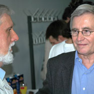 Reinhold Bertlmann und Walter Kutschera