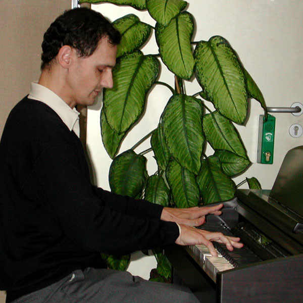 Christian Krattenthaler am Klavier
