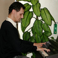 Christian Krattenthaler am Klavier