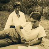 Hilde Gerwing und Engelbert Broda, 1932