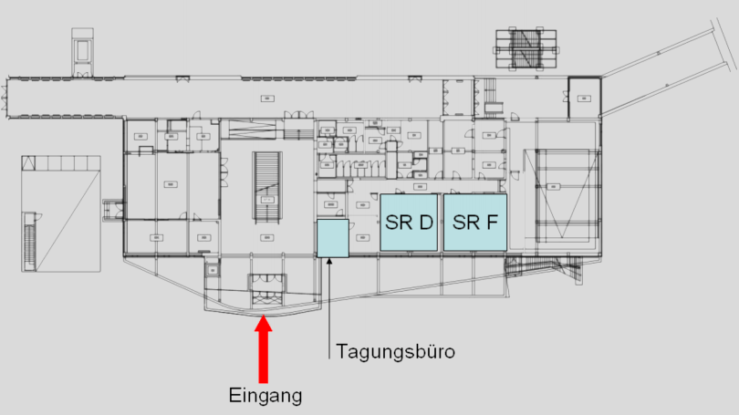 Map of the University of Leoben