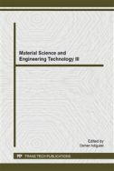 Material Science and Engineering Technology III