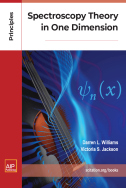 Spectroscopy theory in one dimension