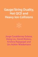 Gauge/string duality, hot QCD and heavy ion collisions