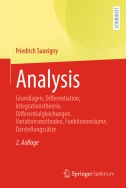 Analysis: Grundlagen, Differentiation, Integrationstheorie, Differentialgleichungen, Variationsmethoden, Funktionenräume, Darstellungssätze